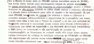 Oiticica. Programa HO. Nº de tombo:  0101/77