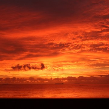 Fotografia. Fabiana Pedroni. Mar. Horizonte.