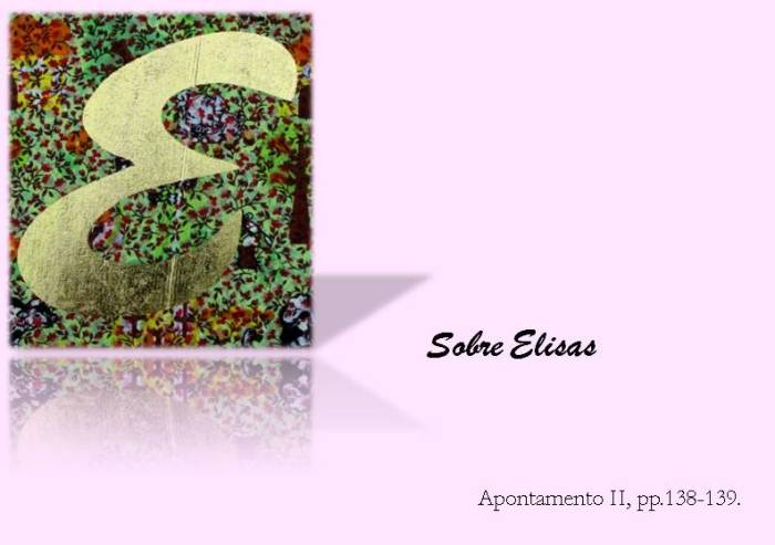 Capa. Sobre Elisas