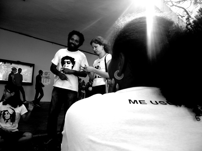 Ação realizada nas dependências do MAM-SP, Dez. de 2009.