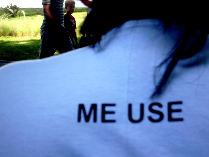 Ação realizada nas dependências do MAM-SP, Dez. de 2009.