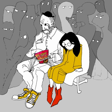 Imagem de capa. Ilustração. Conto. metrô.