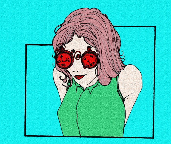 Ilustração. Fio solto.