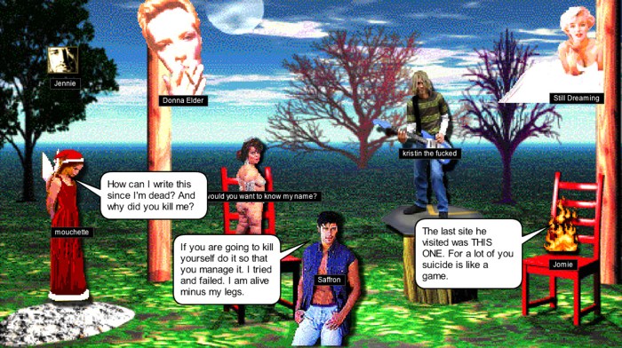 Figura 3. “To Be Or Not To Be Mouchette?”. Martine Neddam. “Mouchette.org”, 2007. Fonte: .