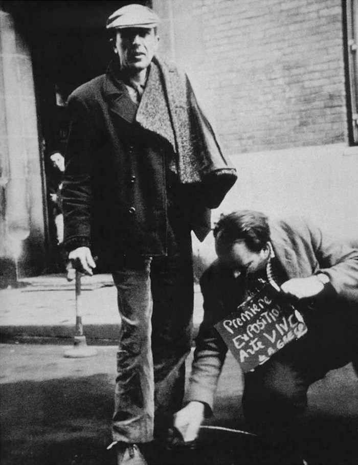 Alberto Greco. Vivo dito. Fotografia. 