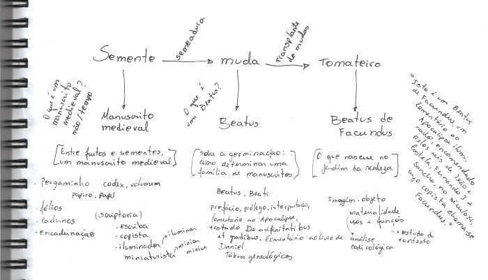 Fotografia. Anotações. Processo de escrita.