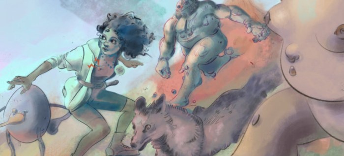 Imagem de capa. Mafagafo. Santiago Santos. Mario Neves