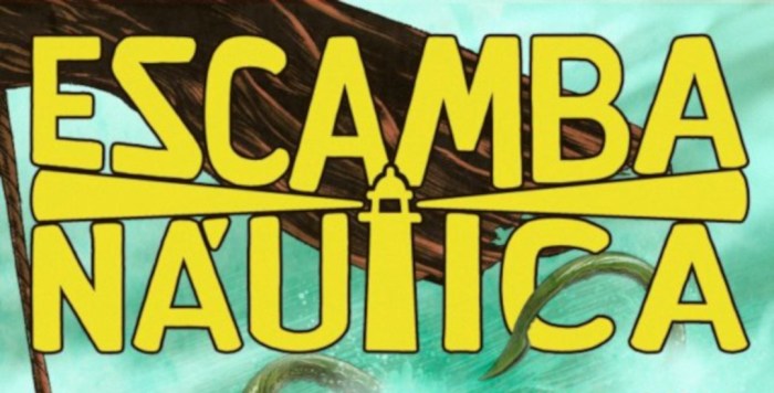 Imagem de capa. Escambanáutica. Revista. Resenha.