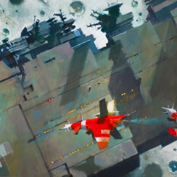 Imagem de capa. John Harris. Ann Leckie. Justiça Ancilar. Resenha.