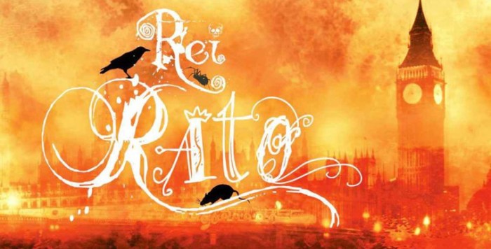 Imagem de capa. China Miéville. O Rei Rato.