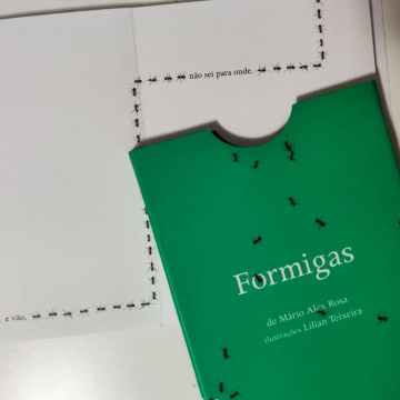 Imagem de capa. Formigas. Resenha. Mário Alex Rosa.Lílian Teixeira.