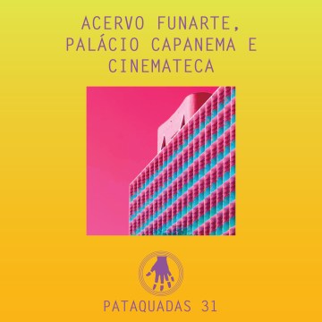 Podcast. Imagem de capa. Palácio Capanema. Notícias. Pataquadas.