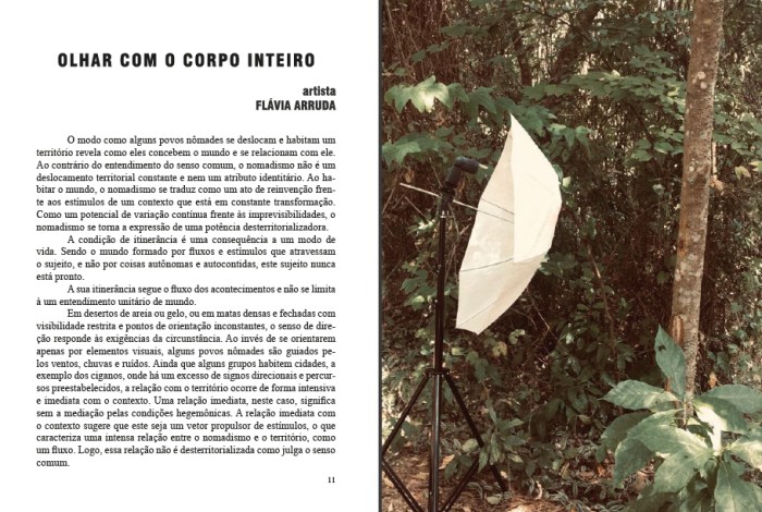 Catálogo. Hapticus Silvestris. Flávia Arruda.