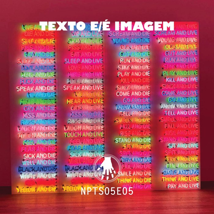 Capa NPTS05E05. Bruce Nawman. One Hundred Live and Die. 1984.