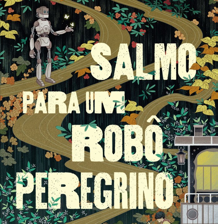 Salmo para um robô peregrino. Becky Chambers. Capa.