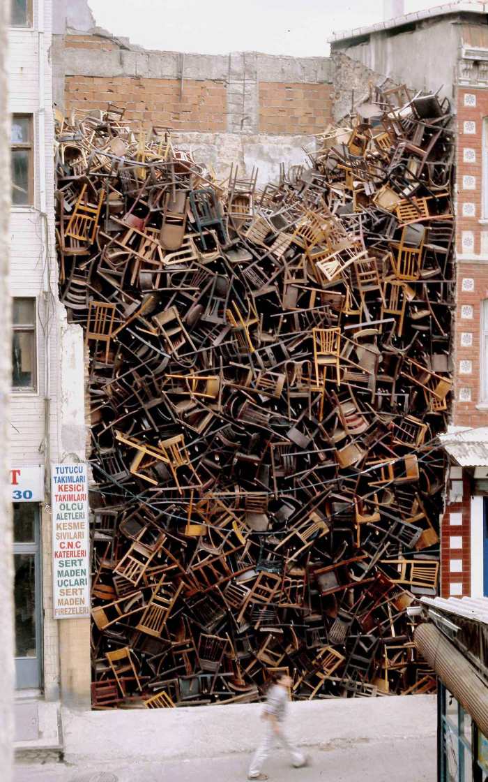 Chair Pool. 2005. Doris Salcedo