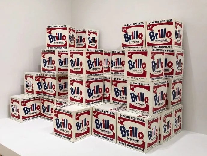 Andy Warhol. Brillo boxes, 1964.